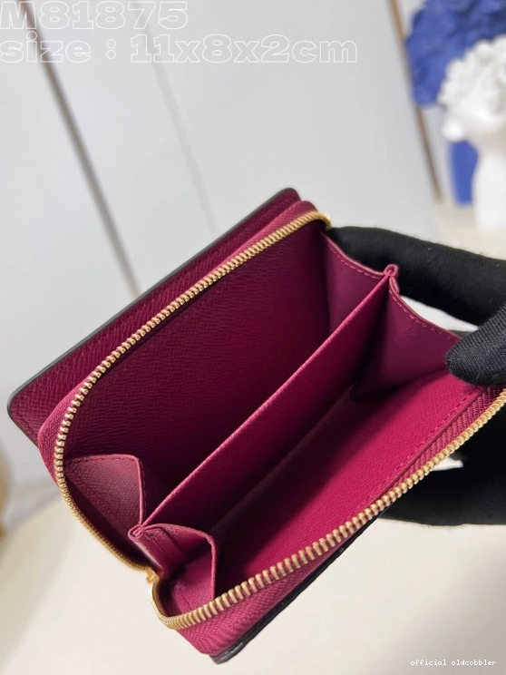 Official oldcobbler WALLET-11.5*8.5*2.2cm LOUIS VUITTON Lou 0805